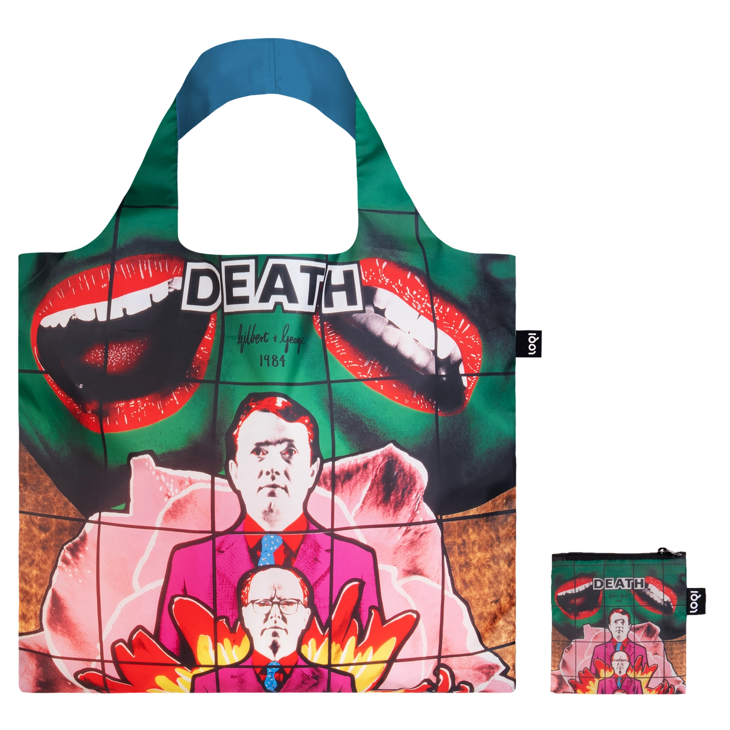 GILBERT & GEORGE | LIFE & DEATH LOQI RECYCLED BAG