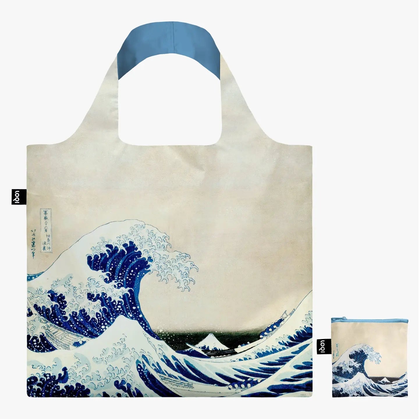 KATSUSHIKA HOKUSAI | THE GREAT WAVE LOQI RECYCLED BAG