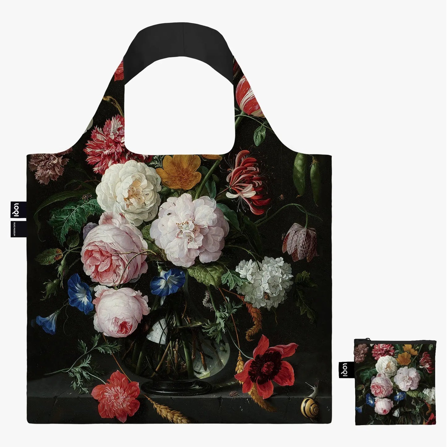 JAN DAVIDZ DE HEEM | STILL LIFE WITH FLOWERS LOQI RECYCLED BAG
