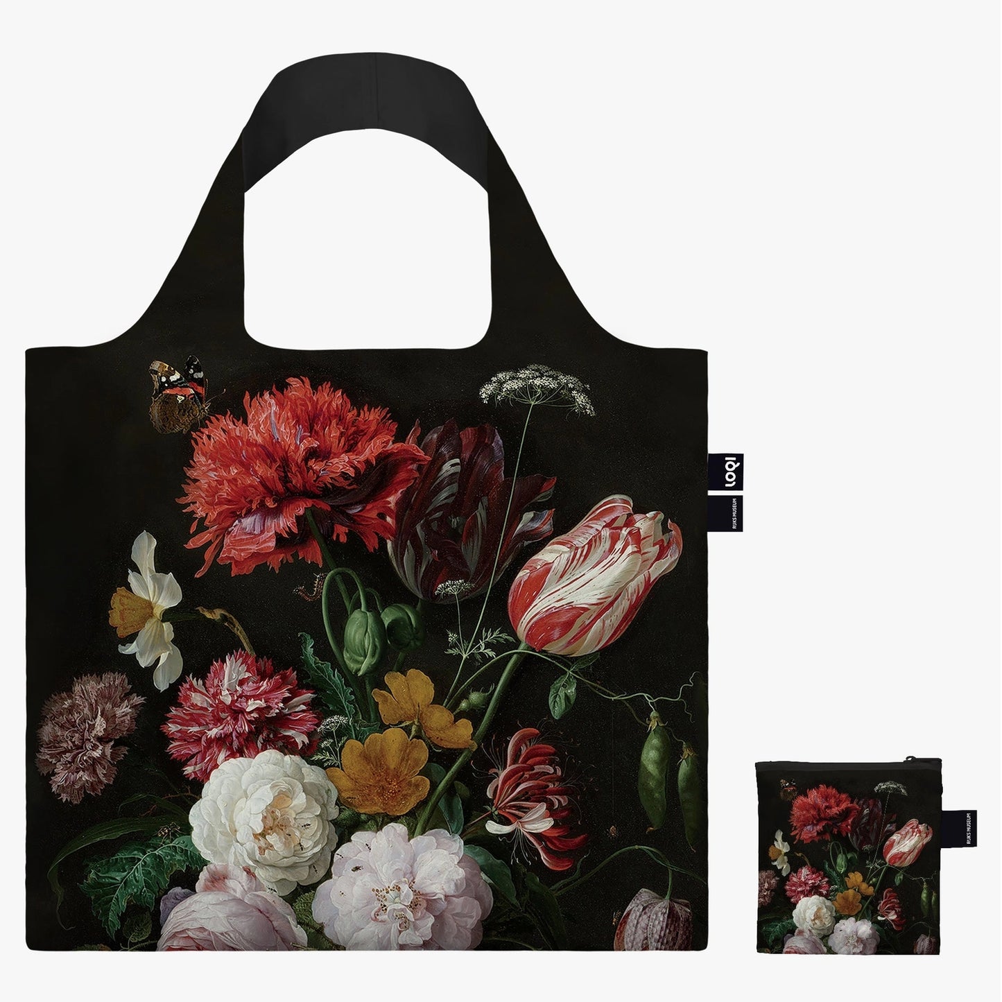 JAN DAVIDZ DE HEEM | STILL LIFE WITH FLOWERS LOQI RECYCLED BAG