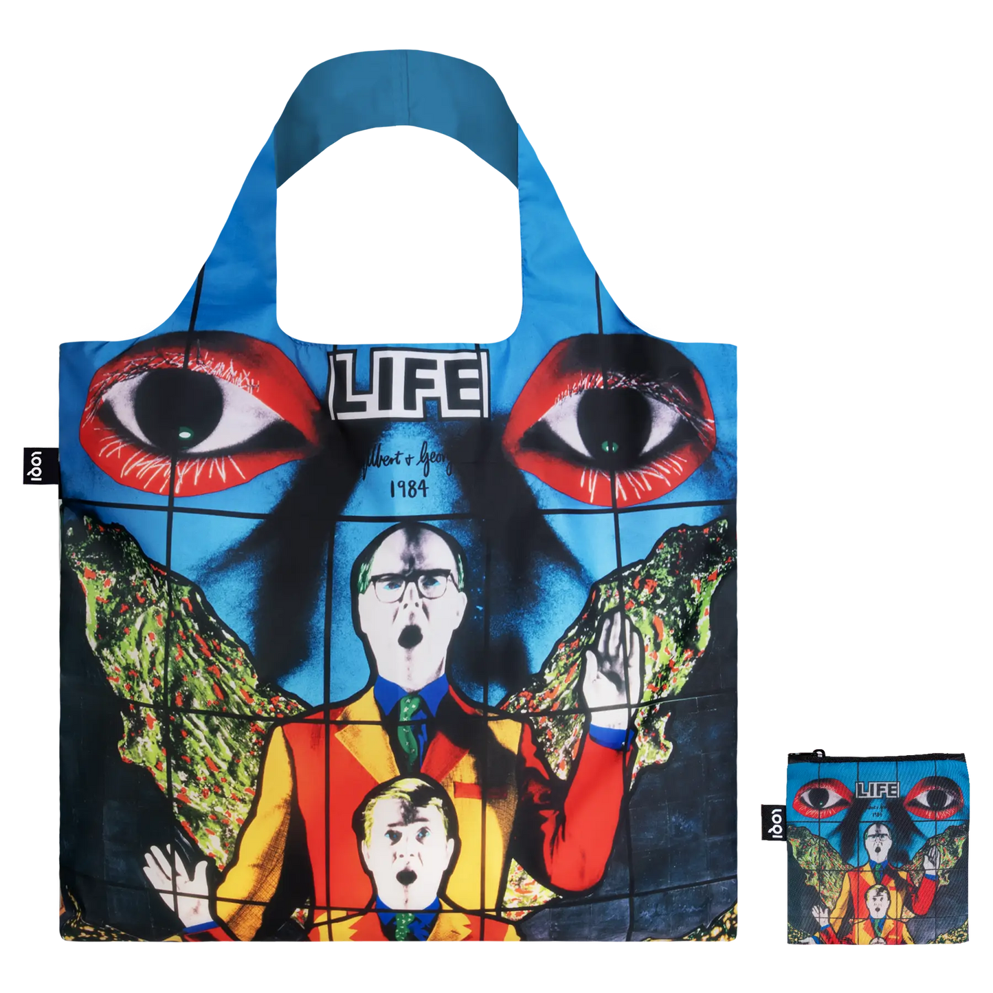 GILBERT & GEORGE | LIFE & DEATH LOQI RECYCLED BAG