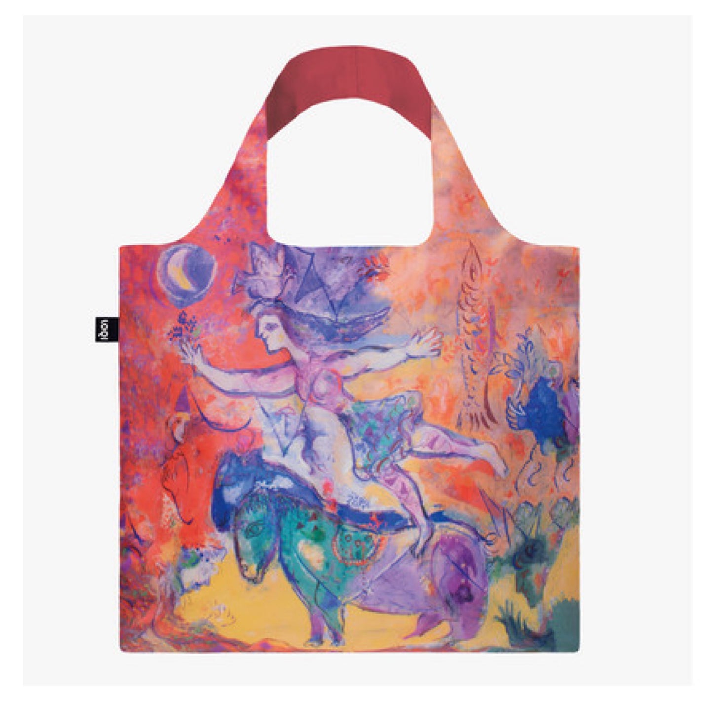 LOQI | CHAGALL | THE CIRCUS RECYCLED BAG