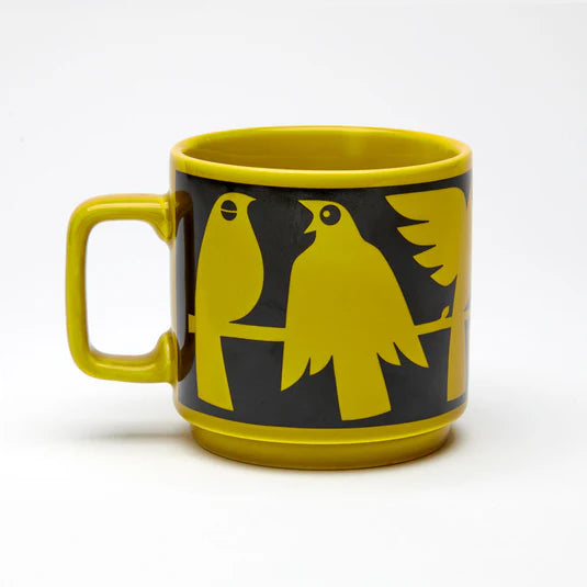 Magpie x Hornsea | Birds Chartreuse Mug