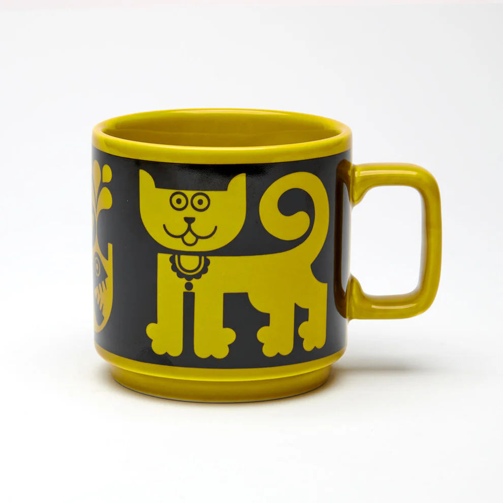 Magpie x Hornsea | Cat & Pirhana Mug