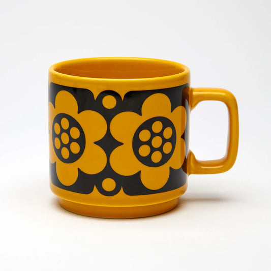 Magpie x Hornsea | Geo Flower Yellow Mug