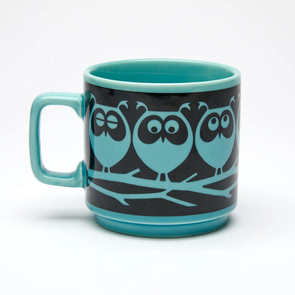 Magpie x Hornsea | Owls On Branch Mug