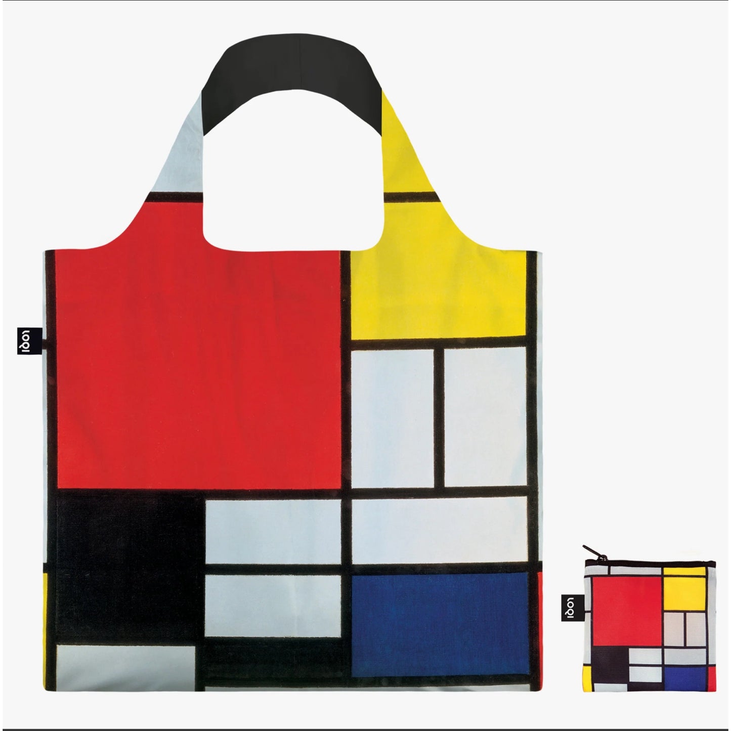 LOQI | MONDRIAN | COMPOSITION RECYCLED BAG