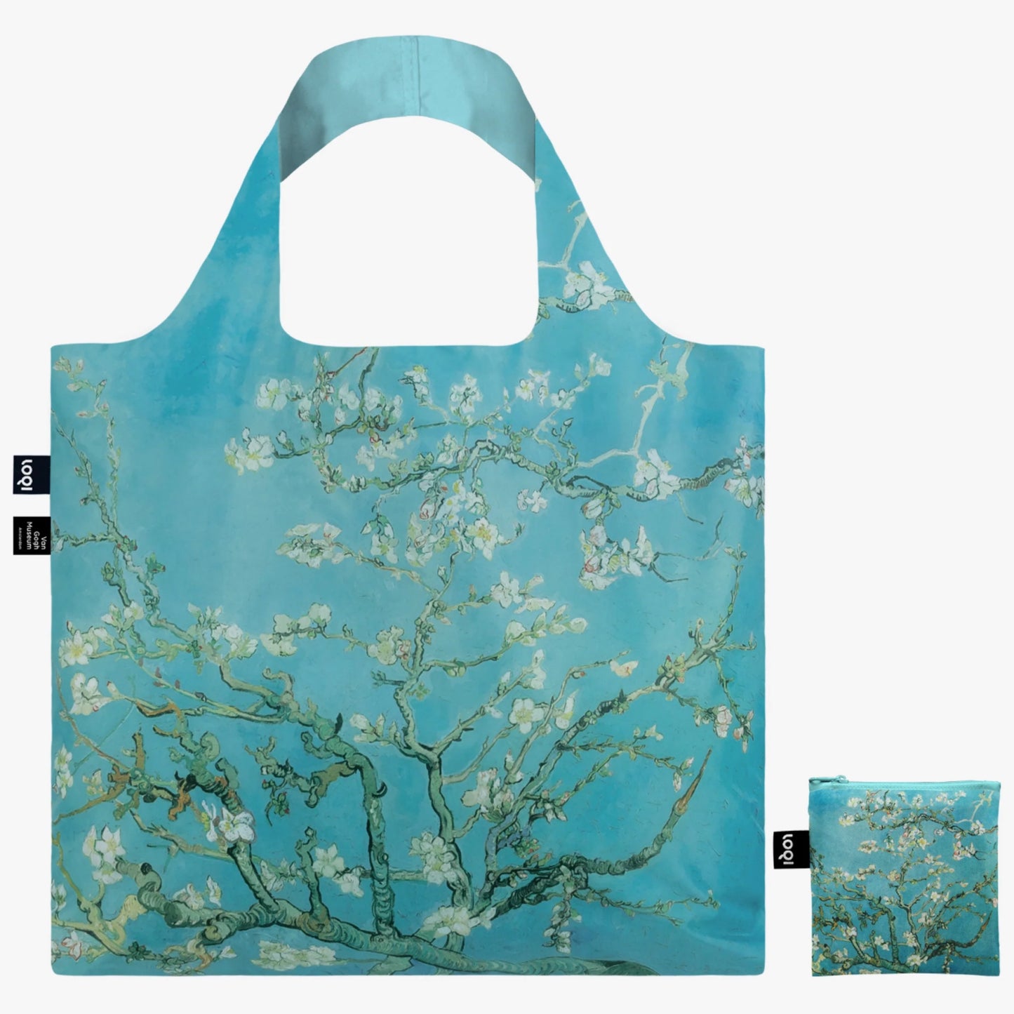 LOQI | VAN GOGH | ALMOND BLOSSOM RECYCLED BAG