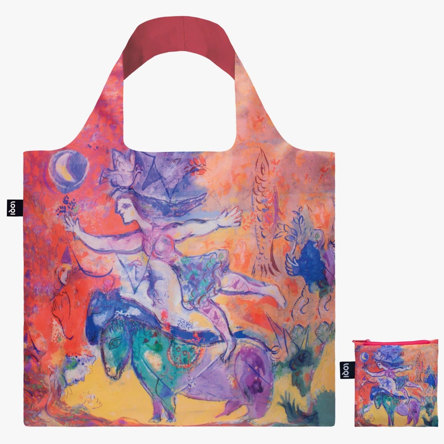 LOQI | CHAGALL | THE CIRCUS RECYCLED BAG