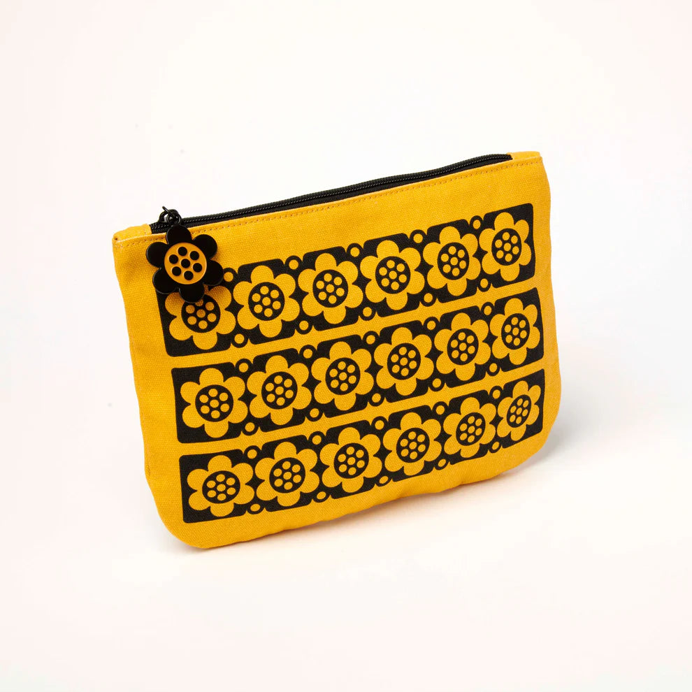 Magpie x Hornsea | Geo Flower Zipper Pouch