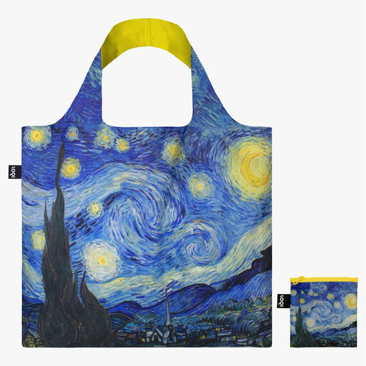 LOQI | VAN GOGH | STARRY NIGHT RECYCLED BAG